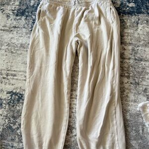 Old Navy SoComfy XL Cream Sweatpants